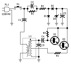 How to build Mains Remote-Alert (circuit diagram)